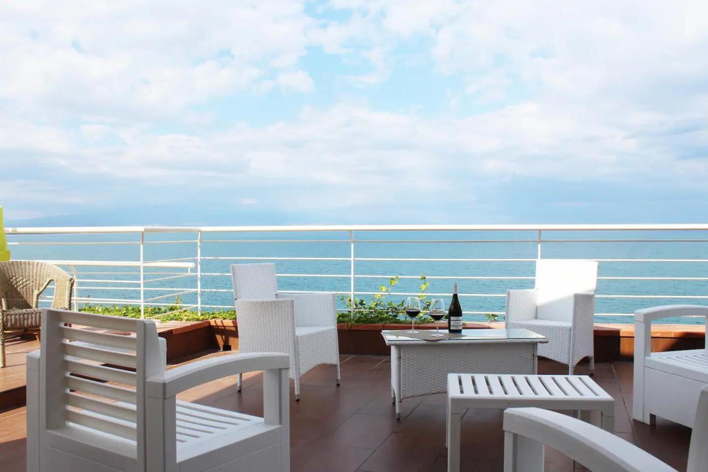 Vila Terrazza Sul Mare Agnone Bagni Exteriér fotografie