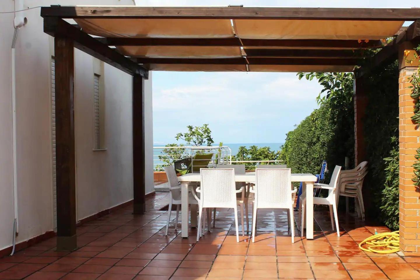 Vila Terrazza Sul Mare Agnone Bagni Exteriér fotografie